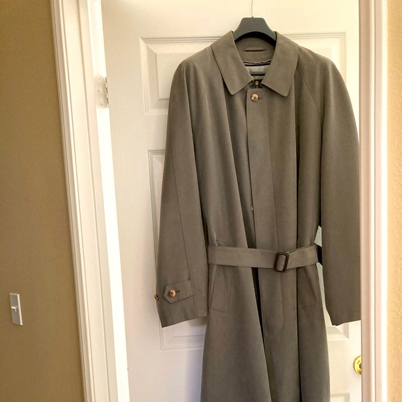 Men’s Trench Coat by Bill Blass - Picture 1 of 8
